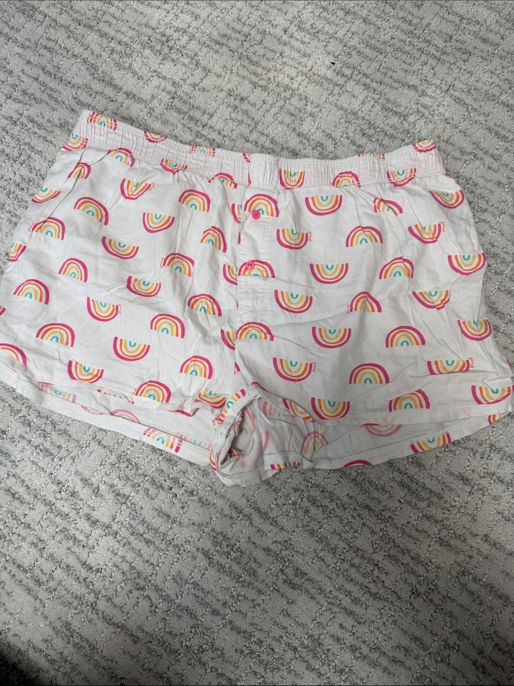 Pink VS Rainbow Print Women’s Lounge Shorts